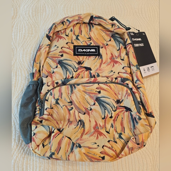 NWT Dakine Banana Print Cubby Pack Backpack, 12L - Picture 1 of 6